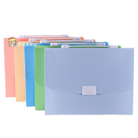 Organizador portátil de PP multicapa de 12 rejillas, maletín de almacenamiento de Color A4 para caja de papel de prueba de oficina, organizador de archivos de 12 rejillas