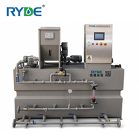 Sistema Dosificador Automático de Floculante de Acero Inoxidable RYDE para Tratamiento de Aguas Residuales, Equipo de Dosificación Química 2000L/h