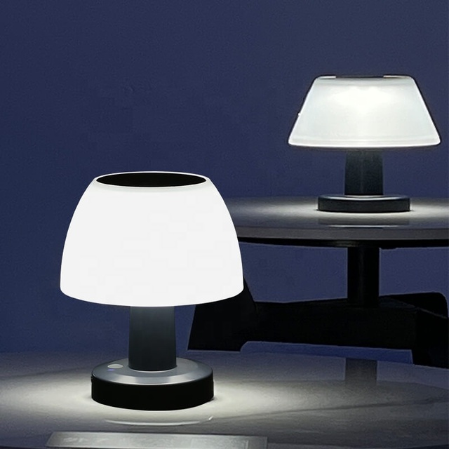 Eco-friendly OEM ODM Outdoor Waterproof Rechargeable Solar Garden Lamp Night LED Light Indoor Solar Powered Table Lamp
