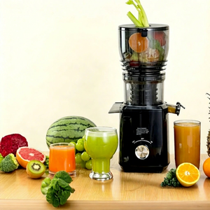 Extractor de Jugos en Frío de 300W con Boca de Alimentación Ancha de 148mm, Motor Silencioso para Uso Doméstico y Comercial - Product Image 1