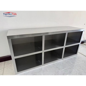 Scarpiera Moderna in Acciaio Inossidabile per Soggiorno, Camera da Letto, Appartamento, Ingresso - Elegante Contenitore Portaoggetti - Product Image 6