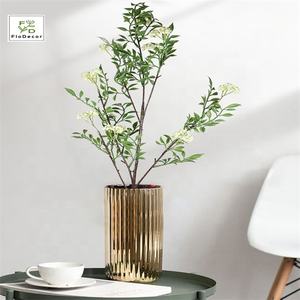 Decoración Otoñal, Ramas Artificiales de <span class=keywords><strong>Nandina</strong></span> con Flores y Bayas - Product Image 5