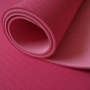 <span class=keywords><strong>BESAY</strong></span> personalizado gimnasio orgánico mejor ejercicio Fitness plegable gimnasia Logo 6Mm Pilates ecológico Tpe Yoga Mat - Product Image 1