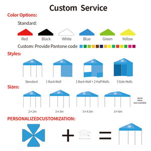 Le Migliori Tende per Esposizioni Resistenti e Impermeabili 3x6m con Telaio in Alluminio, Stampa Personalizzata, Economiche, Pieghevoli, Pop-up, Gazebo Pubblicitario - Product Image 6