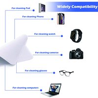 Chiffon de polissage en microfibre personnalisé pour écran Smart Devices de meilleure qualité pour Apple