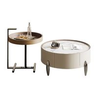 Meuble TV de salon au design moderne en pierre frittée, nouveau modèle