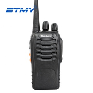 ETMY ET-77 UHF Walkie Talkie uzun menzilli Talkie walkie profesyonel el radyosu gemi hazır - Product Image 1