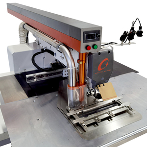 Máquina automática de alta velocidad XC-3520 para abrir bolsas con láser, programable, de una sola aguja, para prendas de cuero, motorizada, nueva, de cama plana de plástico. - Product Image 2