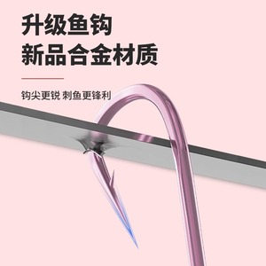 Juqi Wang Upgraded Izu Double Hooks 20 Pairs Pre Tied Leader Line For Lake Reservoir Carp Fishing - Product Image 3