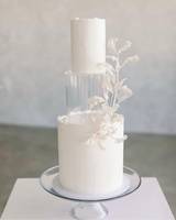 Support à gâteau acrylique à 3 niveaux de haute qualité et support de décoration de dessert cylindrique pour la fête d'anniversaire de mariage