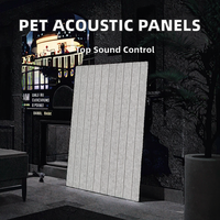 Panneaux acoustiques fluorescents 3D en MDF vert, imperméables, ignifuges et insonorisants, panneaux muraux rainurés pour villas modernes, chambres, gymnases et hôtels