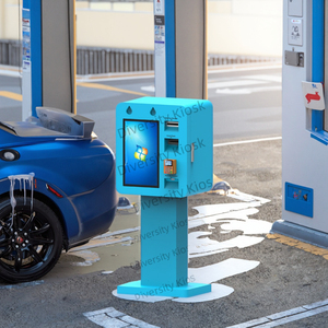 Terminale Self-Service con Schermo Touch da 21,5 Pollici per Pagamenti con Carta di Credito e Contanti, Chiosco per Pagamenti di Autolavaggio e Parcheggio - Product Image 6