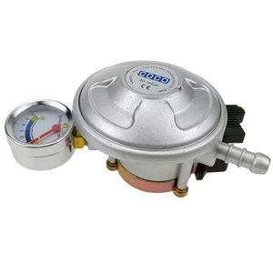 Bộ Điều Chỉnh An Toàn Khí LPG Áp Suất Thấp JG, Bộ Điều Chỉnh Áp Suất Xi Lanh Khí LPG Với Đồng Hồ Đo Nấu Ăn Tại Nhà - Product Image 3