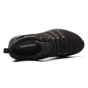 Bottes de randonnée imperméables en cuir véritable nubuck pour homme, <span class=keywords><strong>approche</strong></span> hybride, avec semelle en caoutchouc durable et semelle intermédiaire en EVA pour une utilisation en extérieur - Product Image 3