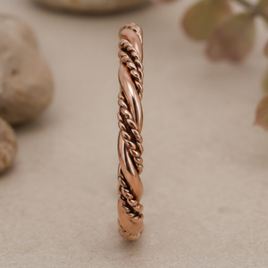 Rustic Twisted <b>Wire</b> Strand Pure Copper Adjustable Health Cuff Bracelet Exquisite Metal Jewelry Promotional Novelty Gift - Product Image 1