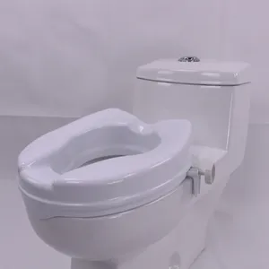 Bathroom Commode Safety toilet seat raiser 2" Elevated Raised Toilet Seat with out lid For Handicaps and elderly