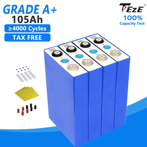 Bateria de Íon de Lítio EV LF105 3.2v 105ah Lifepo4, Célula de 100Ah 200Ah 280Ah 314Ah 340Ah 628Ah para Carregador Móvel - Product Image 1