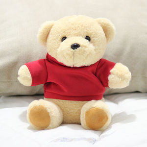 Hadiah Promosi CPC CE Desain Logo Kustom Boneka Hewan Plush Mainan Boneka Beruang Plush dengan Logo Kustom dan Kaos - Product Image 4