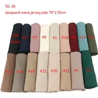 Écharpe Hijab en coton, 1 pièce, Logo personnalisé, foulard musulman, en jersey, vente en gros, 2021
