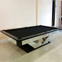 Table de billard Hiboy de type standard, pour la maison, intérieur, commercial, américain, 8 boules, 9 boules, ping-pong, deux-en-un