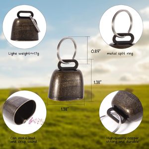 Collares para Cabras Kwerdas, Paquete de 4, Ajustables, de Nailon, con Campana, para Animales de Granja, Antipérdida, para Vacas - Product Image 4