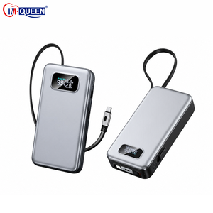 อุปกรณ์เสริมโทรศัพท์มือถือขายส่งแบบ OEM/ODM พาวเวอร์แบงค์ 20000mAh 65W PD พร้อมสาย USB-C ในตัว ของขวัญแบบกำหนดเองได้ - Product Image 1
