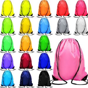 Custom Lightweight Gym <b>Backpack</b> Water-Resistant Sport Drawstring Bag with Logo Printed Promotional Sportpacks - Product Image 2