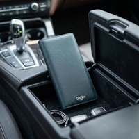 Portadocumentos para Auto DaQin Premium de PU, Cartera Multibolsillos para Registro, Seguro y Tarjetas de Conducir, Logotipo Personalizado Disponible