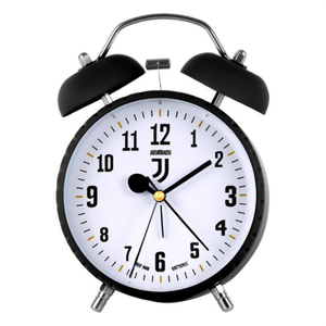 Juventus White and Black Alarm <b>Clock</b> JA7097JU1 - Product Image 2