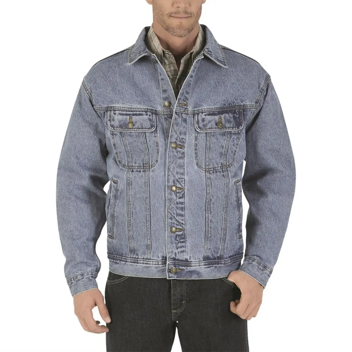Men's denim jacket Rugged Wear Unlined Denim Jacket