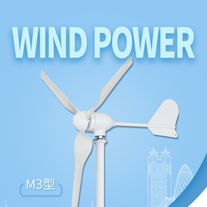 เครื่องกำเนิดไฟฟ้าพลังงานลมขนาดเล็ก 400W แบบแกนแนวนอน สำหรับใช้ในบ้านขนาดเล็ก - Product Image 2