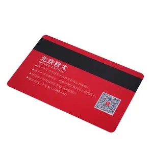 Factory Price Manufacturer Supplier 22-Years Magnetic Stripe VIP Card Best Quality PVC Plastic Card with Factory Price