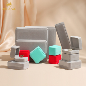 Zebo Sang Trọng Bán Buôn Hộp Đồ Trang Sức Nhựa Vòng Mặt Dây Chuyền Vòng Cổ Bông Tai Hộp Đồ Trang Sức Cho Đồ Trang Sức Bao Bì - Product Image 6