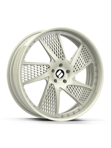 SY-09008 Juego de 2 Ruedas Forjadas Planas de 18 19 20 21 22 23 24 Pulgadas, Diseño de 5 Radios, Aluminio Forjado Cepillado para Automóviles de Pasajeros - Product Image 1