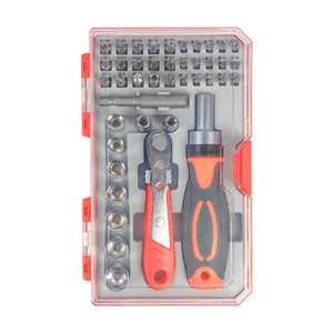 42 In 1 Ratchet Screwdriver <b>Set</b> Multipurpose Bits Magnetic Handle For Diy Repair <b>Tools</b> - Product Image 2