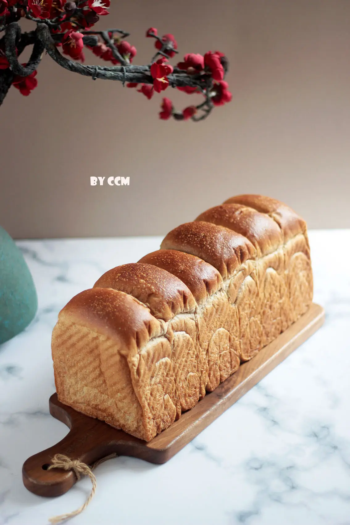 Champagneゴールドノンスティックベーキング斤トレイとカバーCorrugated Bread Tinパン斤パン