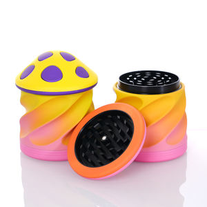Molinillo de setas alucinógenas grandes 2025, trituradora de especias, molinillo de tabaco para fumar, regalo con caja de exhibición - Product Image 5