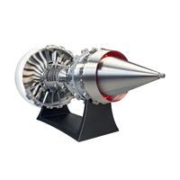 Vente chaude 1/24 Échelle A380/TR900 Avion Turbofan Moteur Modèle Haute Qualité Collection Moderne Bootable Ornement pour Anniversaire