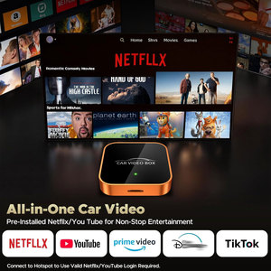Nouvel adaptateur sans fil Android Auto Wifi double, boîte Carplay <span class=keywords><strong>3</strong></span> en 1, clé USB Car Play avec Netflix et YouTube - Product Image 4