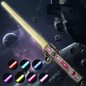 Cool Promotional Toy RGB 7 Colors Changeable Retractable Light Sabers Sword LED Light Sabers Toy with FX Sound USB Charging - Product Image 4