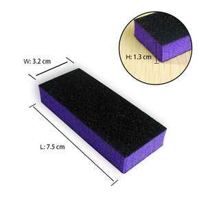 Nagels tudio Pediküre Schleif polier <span class=keywords><strong>block</strong></span> <span class=keywords><strong>3</strong></span>-Wege-Schwamm Nagelpolier-Puffer <span class=keywords><strong>block</strong></span> - Product Image 4