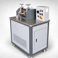 Kunststoff-Pelletiermaschine Labor-Zweiwalzenmühle VFD Variabler Geschwindigkeitsantrieb Compound-Misch- und Granuliermaschine Einstellbare Mischungsverhältnisse CE ISO