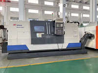 Tour à métaux CNC NEWAY NL635SC 1500 mm, tour à métaux CNC à banc incliné avec commande Fanuc