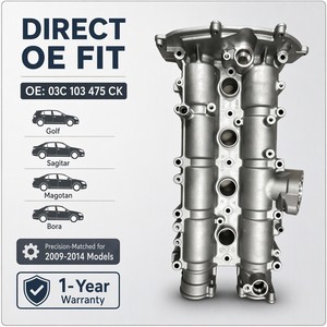 หัวสูบเครื่องยนต์ ชุดประกอบหัวสูบ สำหรับรถยนต์ VW Golf <span class=keywords><strong>Jetta</strong></span> 1.4 <span class=keywords><strong>TSI</strong></span> <span class=keywords><strong>1.6</strong></span> EA111 03C103475CK อะไหล่รถยนต์ ลดราคา - Product Image 3