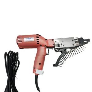 Professional Auto-Feed Brushless Drywall Screw Gun Nail Guns with Chain Belt Style Power Screw Drivers