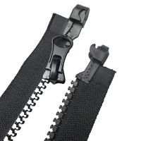 # 5 Fermetures éclair magnétiques en résine à fermeture rapide, à glissière auto-bloquante durable, couleur personnalisée pour vêtements