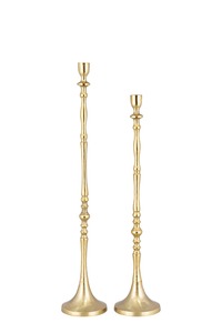 Super Quality Gold Metal Candle Holder Set <b>Tall</b> Decorative Candle Stand for <b>Table</b> Centerpiece Wedding Home Decor - Product Image 6