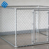 Clôture en treillis soudé galvanisé avec revêtement PVC, montage facile, cadre robuste en acier pour jardin et clôtures sportives