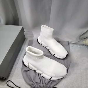 Chaussures de marche tendance 2026 : Baskets plateforme rétro de créateur, style chaussette, populaires - Product Image 4