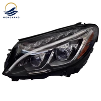 Modification et mise à niveau des phares pour Mercedes Classe C W205, 6000K, 4000 lumens, 36V, éclairage LED américain double transparent
